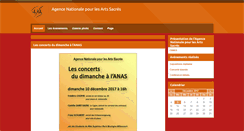 Desktop Screenshot of anas-evry.org
